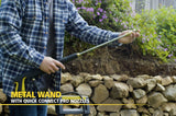 Stanley 2,000 PSI 1.4 GPM Electric Pressure Washer with 30 ft Working Hose Reel, Detergent Tank, Spray Gun, 4 Nozzles