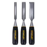 STANLEY Wood Chisel Set (3-Piece) – 1/2 in., 3/4 in., 1 in.