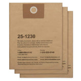 Stanley 5 Gal. Disposable Filter Bag for Wet/Dry Vacuum (3-Pack)