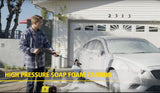 Stanley SHP2150 2150 PSI 1.4 GPM Electric Pressure Washer with High-Pressure Foam Cannon, 25 ft Hose, Spray Gun and Quick-Connect Nozzles