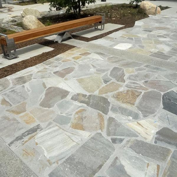 Southwest Boulder & Stone 16 in. x 12 in. x 2 in. 120 sq. ft. Stardust Natural Flagstone for Landscape, Gardens and Pathways