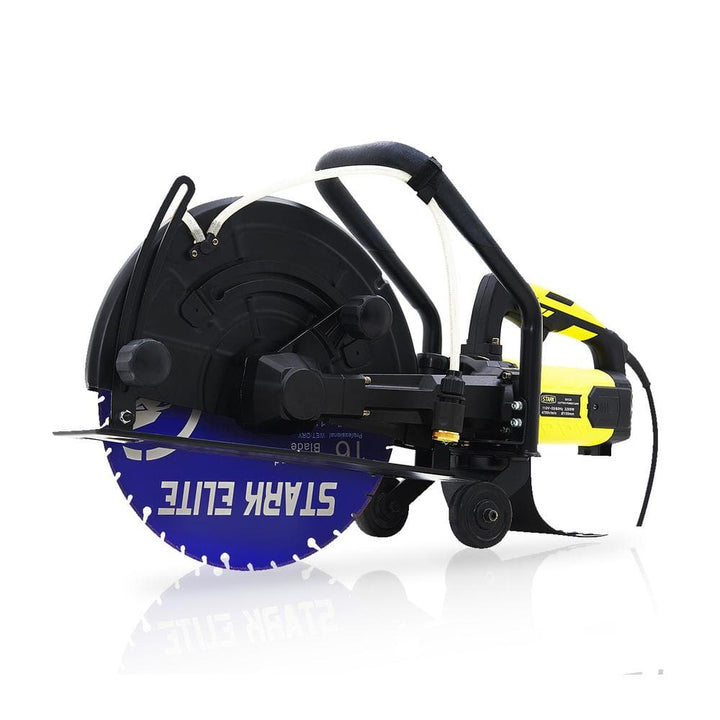 Stark 16 in. 3200-Watt Circular Cut Concrete Saw Cutter with Water Line Attachment (No-Blade)