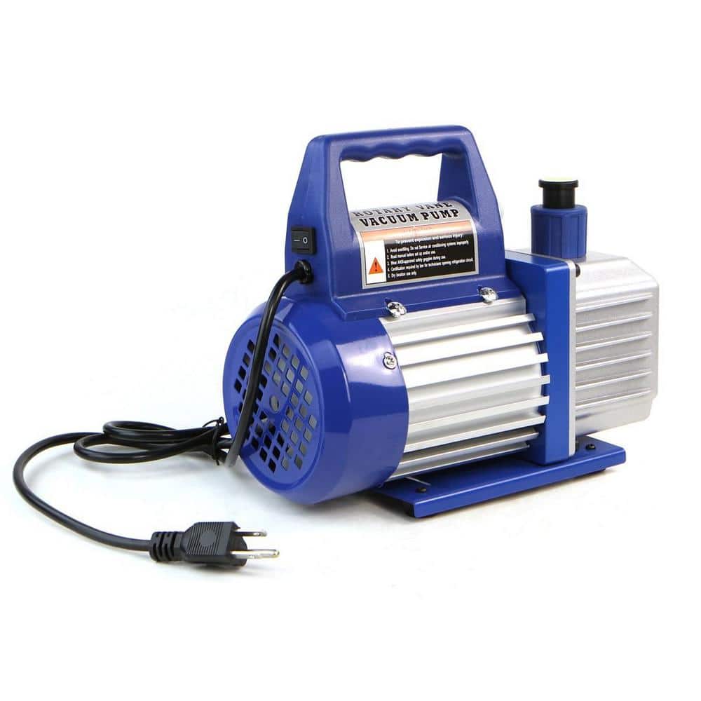 STARK USA 1/4 HP 3 CFM Rotary Air Vacuum Pump HVAC A/C Refrigerant