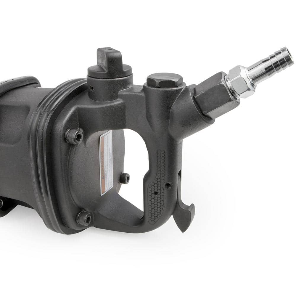 STARK USA 4,000 ft./lbs. 1 in. Heavy-Duty Long Shark Air Impact Wrench with 8 in. Extended Anvil