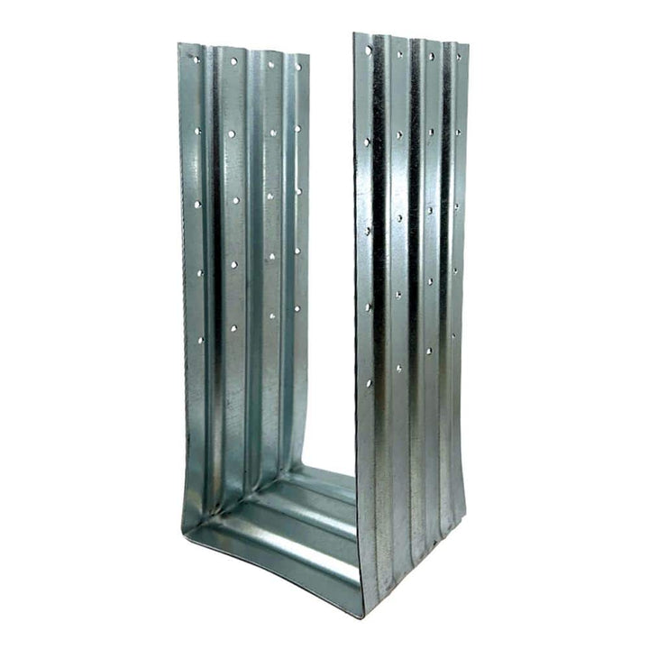 Atlas 4 in. x 4 in. Galvanized Steel Post Foot Anchor for concrete (4-pieces)