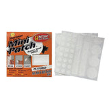 Stepsaver PRODUCTS Self Adhesive Paint Ready 'Mini Patch' Repair wall anchor and nail size holes. (Textured Wall Patch)