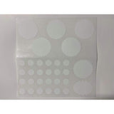 Stepsaver PRODUCTS Seven 1.5 in. and (24) 1/2 in. Fast Patch Mini Self Adhesive Smooth Wall Repair Patch Kit