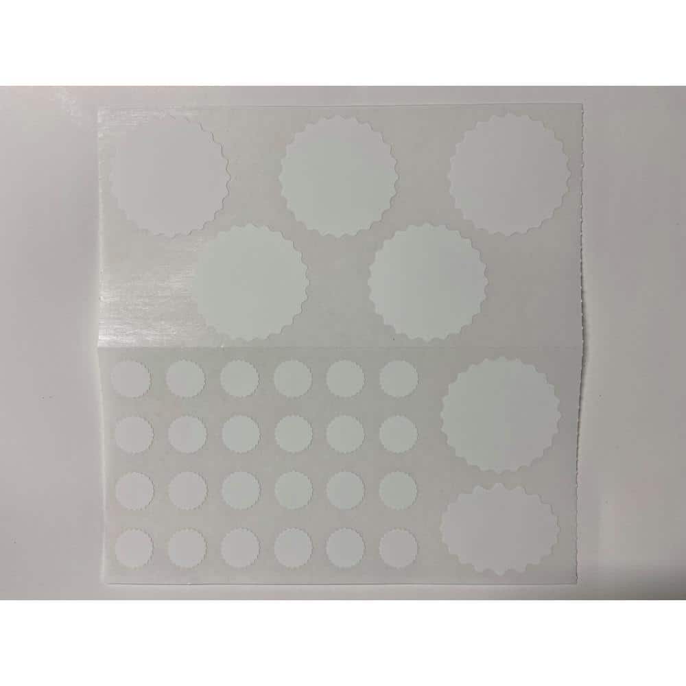 Stepsaver PRODUCTS Seven 1.5 in. and (24) 1/2 in. Fast Patch Mini Self Adhesive Smooth Wall Repair Patch Kit