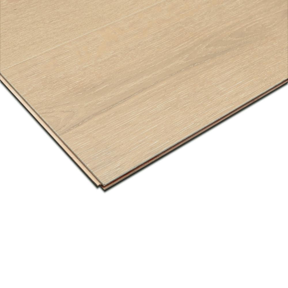 ASPEN FLOORING Steward White Oak 1/2 in. T x 7.5 in. W Tongue and Groove Wire Brushed Engineered Hardwood Flooring (30.4 sqft/case)