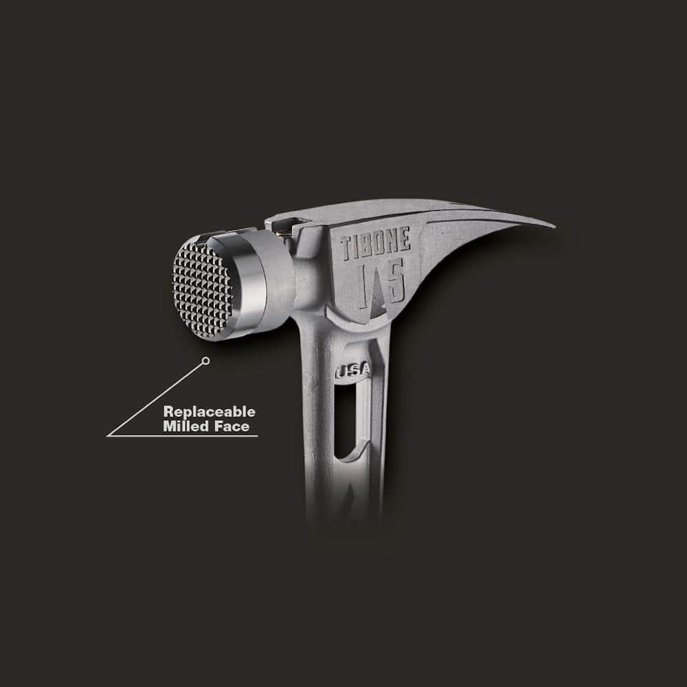 Stiletto 15 oz. TiBone Milled Face with Curved Handle