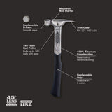 Stiletto TRIMBONE Titanium Smooth Face with Curved Handle with TRIMBONE Green Replacement Grip