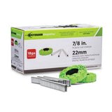 Crossfire / Stinger 7/8 in. StaplePac Plastic Cap Staples, 2,000/Box