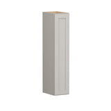 Shaker Full Overlay 9 in. W x 12 in. D x 42 in. H Plywood Assembled Wall Kitchen Cabinet in Stone Gray