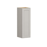 SIMPLY WOODMARK PRO Shaker Full Overlay 12 in. W. x 12 in. D x 36 in. H Plywood Assembled Wall Kitchen Cabinet in Stone Gray