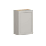 SIMPLY WOODMARK PRO Shaker Full Overlay 21 in. W x 12 in. D x 30 in. H Plywood Assembled Wall Kitchen Cabinet in Stone Gray