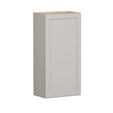 SIMPLY WOODMARK PRO Shaker Full Overlay 21 in. W x 12 in. D x 42 in. H Plywood Assembled Wall Kitchen Cabinet in Stone Gray