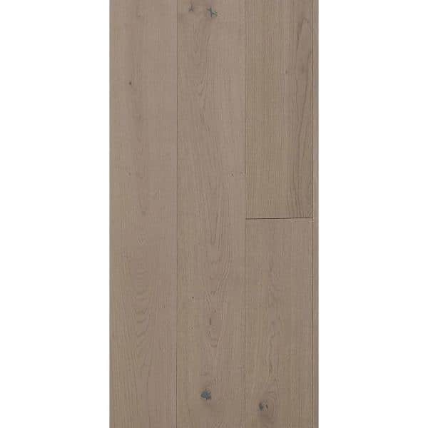 ASPEN FLOORING Stonehenge White Oak 5/8 in. T x 7 in. W Wire Brushed Engineered Hardwood Flooring (25 sqft/case)