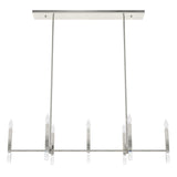 Hunter Sunjai 7-Light Alturas Gold Candlestick Linear Chandelier