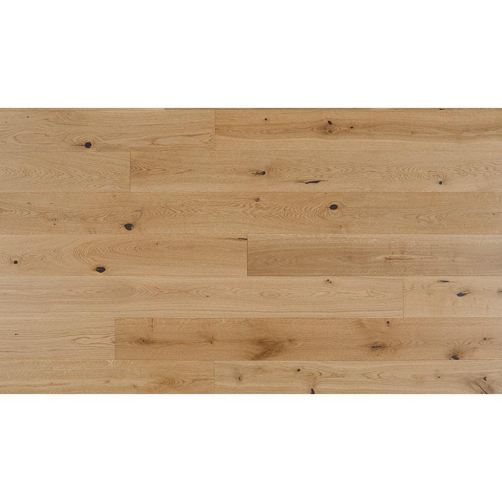 ASPEN FLOORING Sunlight White Oak 1/2 in. T x 7.5 in. W Water Resistant Engineered Hardwood Flooring (31.09 sqft/case)
