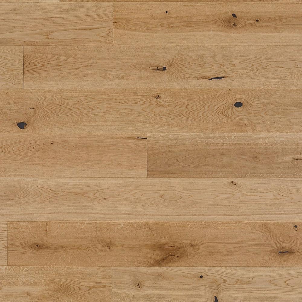 ASPEN FLOORING Sunlight European White Oak 1/2 in. T x 7.5 in. W Water Resistant Engineered Hardwood Flooring (1399.05 sq. ft./pallet)