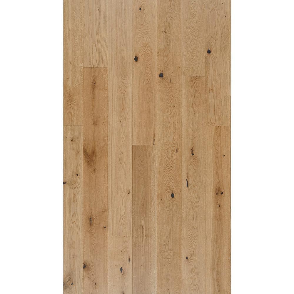ASPEN FLOORING Sunlight European White Oak 1/2 in. T x 7.5 in. W Water Resistant Engineered Hardwood Flooring (1399.05 sq. ft./pallet)