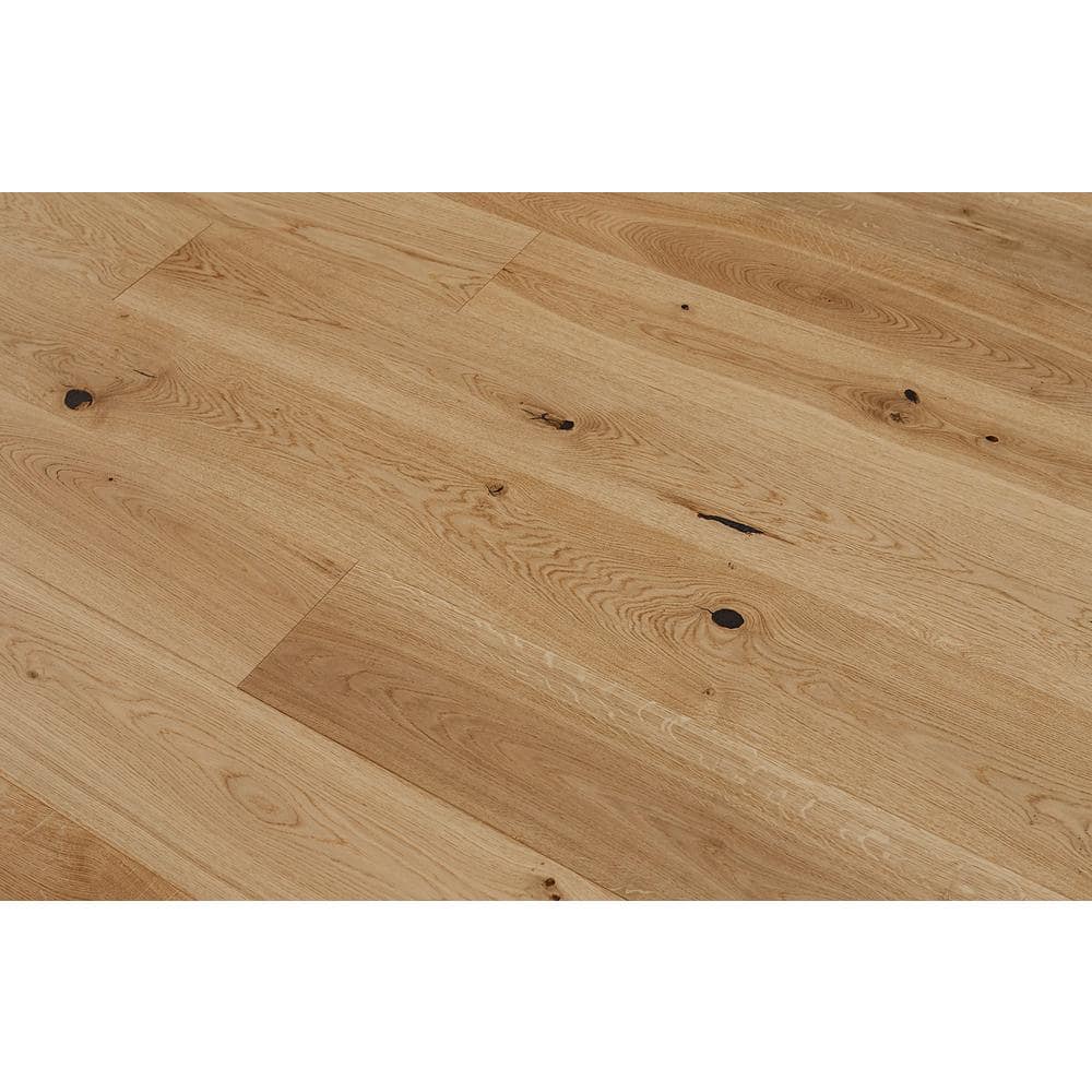 ASPEN FLOORING Sunlight European White Oak 1/2 in. T x 7.5 in. W Water Resistant Engineered Hardwood Flooring (1399.05 sq. ft./pallet)