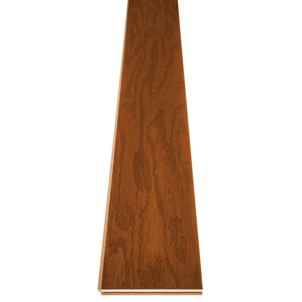 Shaw Bradford 3 Sunset Red Oak 3/8 in. T X 3.25 in. W Tongue and Groove Engineered Hardwood Flooring (23.76 sq.ft./case)