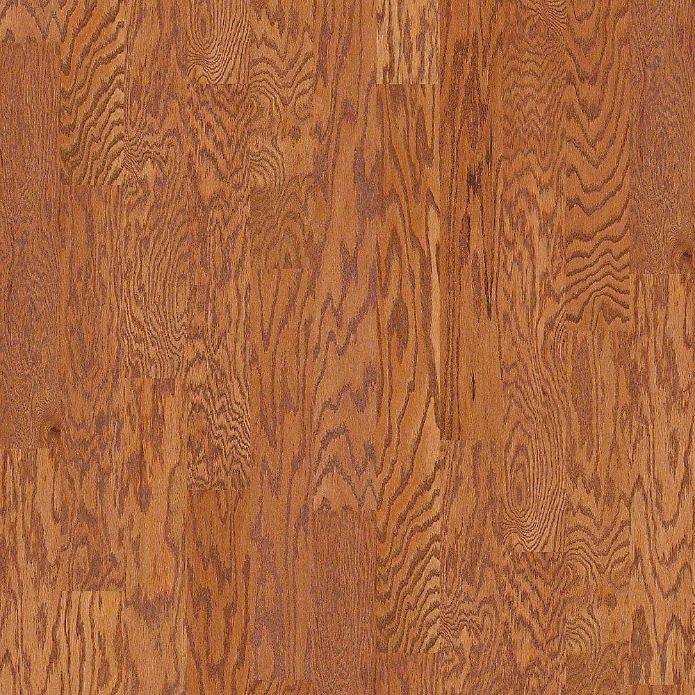 Shaw Bradford 5 Sunset Red Oak 3/8 In. T X 5 in. W Tongue and Groove Smooth Engineered Hardwood Flooring (23.66 sq.ft./case)