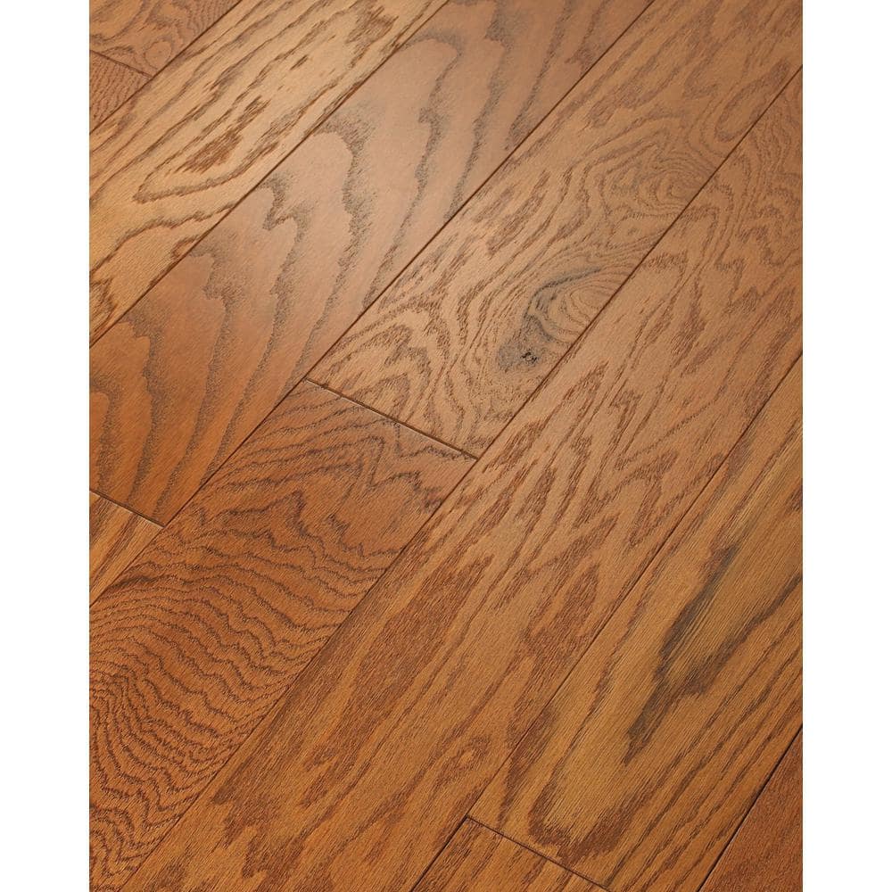 Shaw Bradford 5 Sunset Red Oak 3/8 In. T X 5 in. W Tongue and Groove Smooth Engineered Hardwood Flooring (23.66 sq.ft./case)