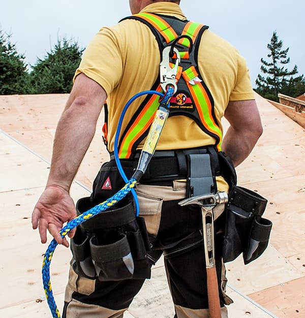 Super Anchor Deluxe Harness Hi Viz No Bags 6101 Series Large