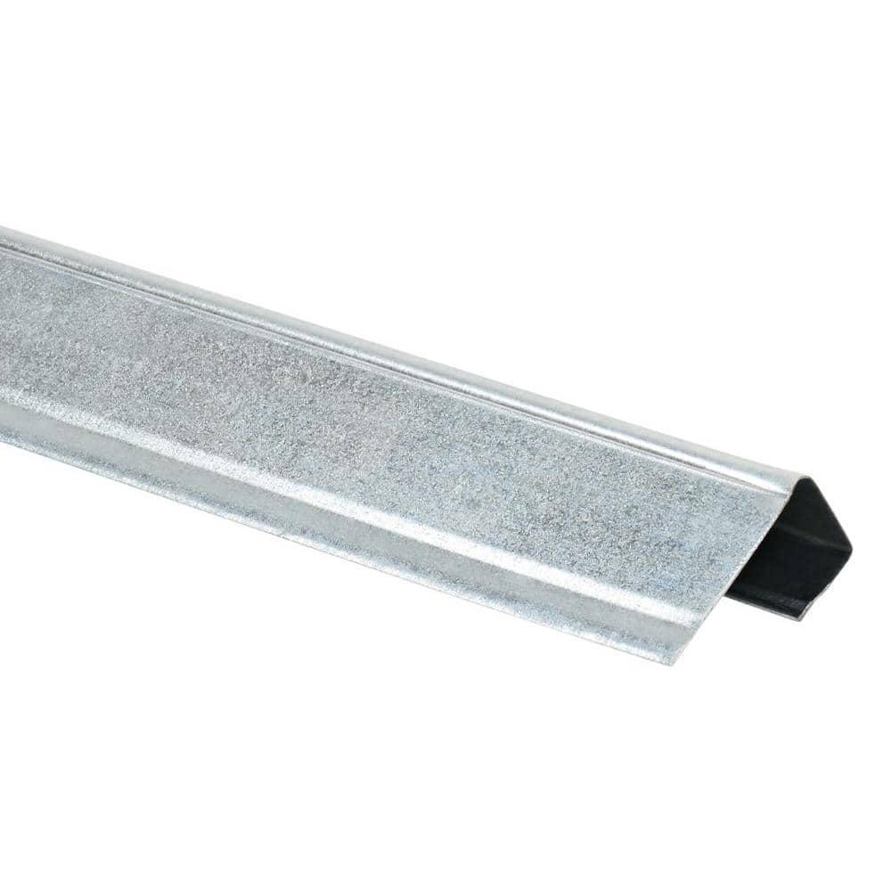 Super Stud Building Products 5/8 in. x 10 ft. Galvanized Steel J-Trim
