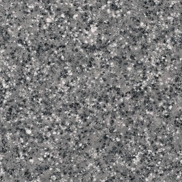 Swan Contour 43 in. W x 22 in. D Solid Surface Vanity Top with Integral Sink in Gray Granite
