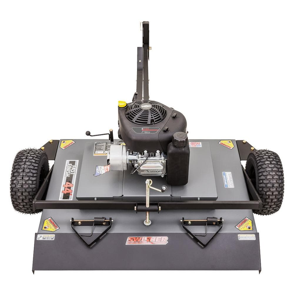 SWISHER 44 in. 11.5-HP 344 cc Briggs and Stratton Pull-Behind Finish Cut Lawn Mower