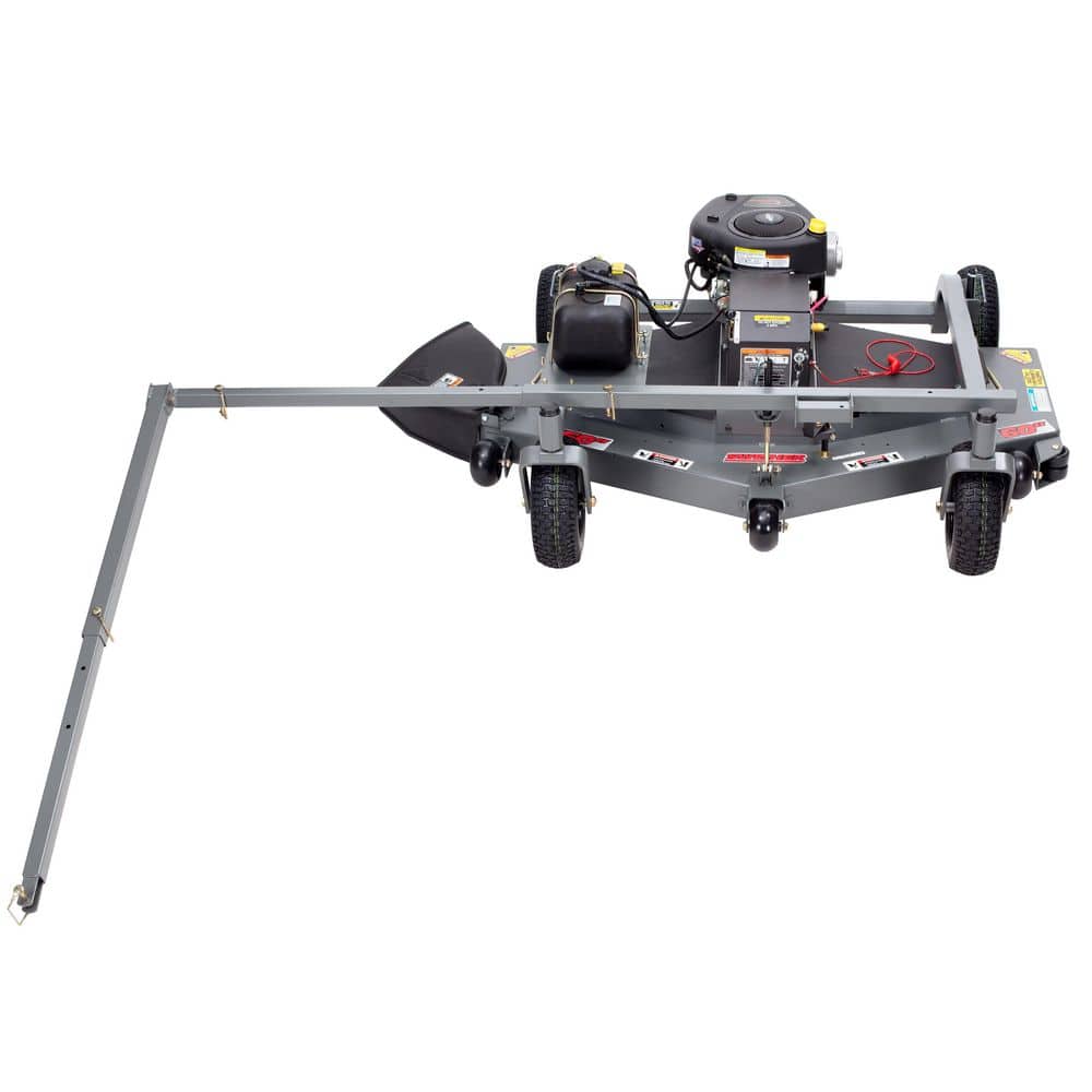 SWISHER 60 in. 15.5-HP 500 cc Briggs & Stratton Electric Start Pull-Behind Finish Cut Lawn Mower