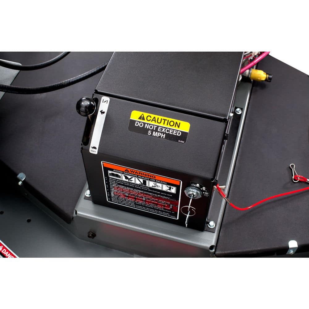 SWISHER 60 in. 15.5-HP 500 cc Briggs & Stratton Electric Start Pull-Behind Finish Cut Lawn Mower