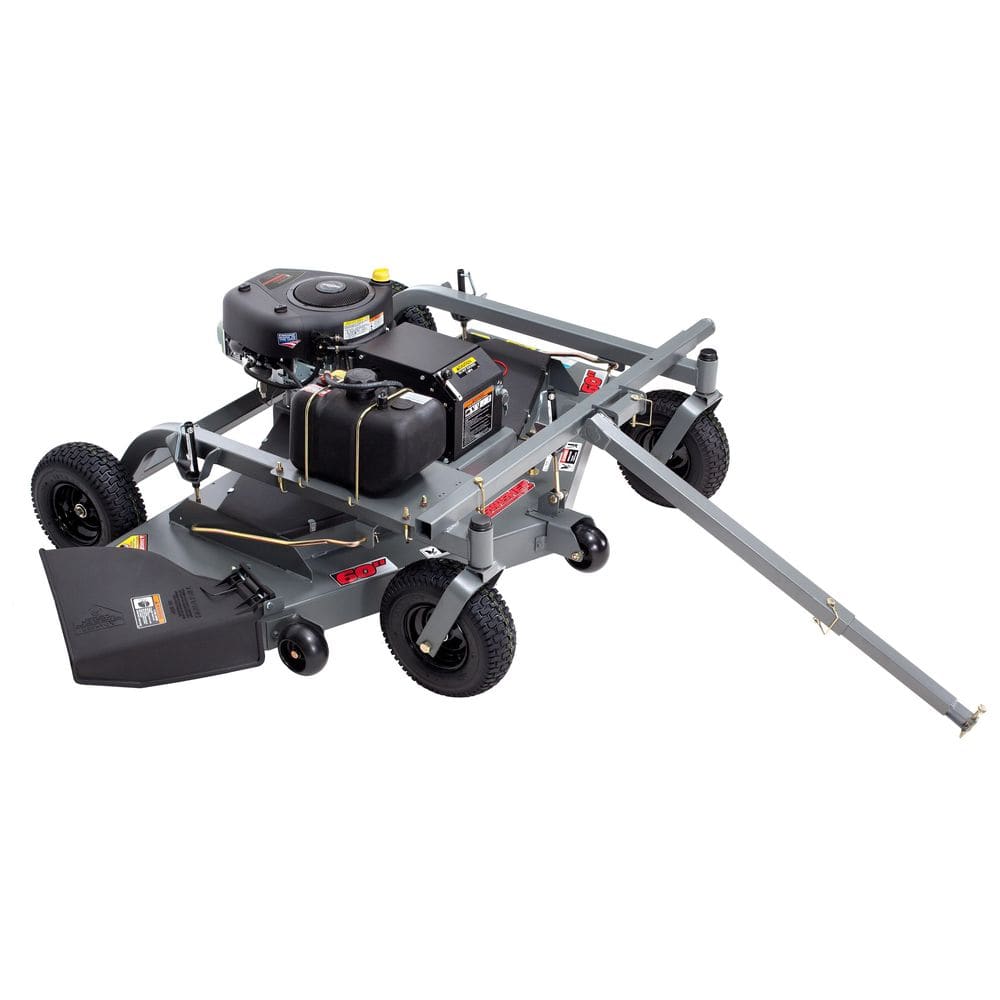 SWISHER 60 in. 15.5-HP 500 cc Briggs & Stratton Electric Start Pull-Behind Finish Cut Lawn Mower