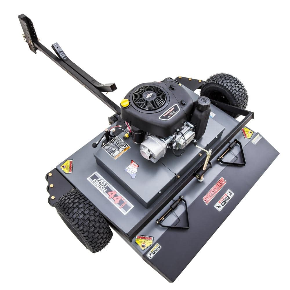 SWISHER 44 in. 11.5 HP Briggs and Stratton Electric Start Finish-Cut Trailmower
