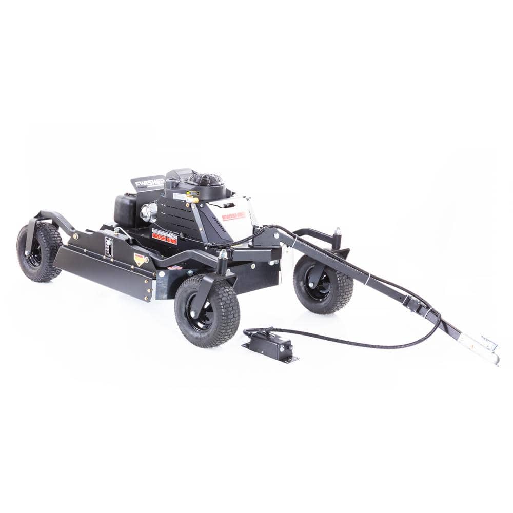 SWISHER Commercial Pro Brush King 44 in. 14.5-HP 12-Volt Kawasaki Pull-Behind Rough-Cut Trail Cutter