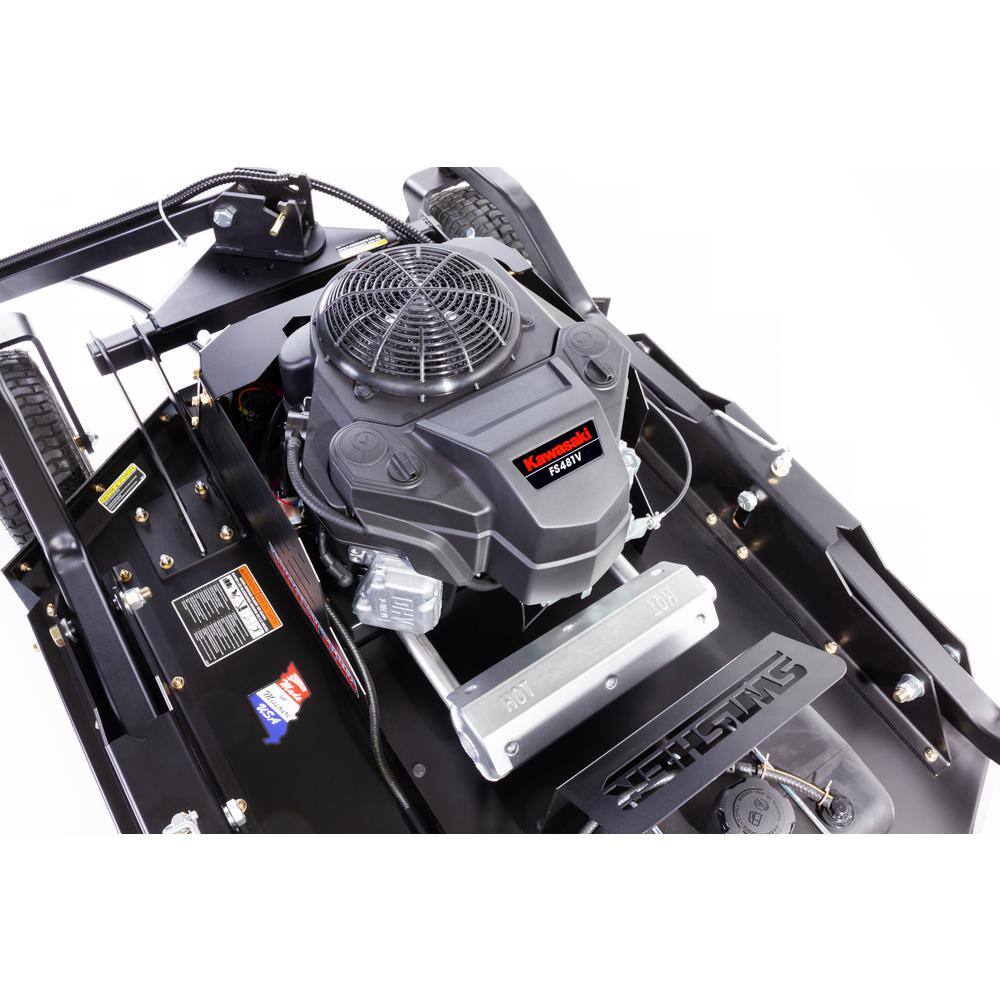 SWISHER Commercial Pro Brush King 44 in. 14.5-HP 12-Volt Kawasaki Pull-Behind Rough-Cut Trail Cutter