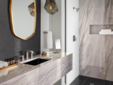 Moen Genta 8 in. Widespread 2‑Handle Bathroom Faucet in Spot Resist Brushed Nickel