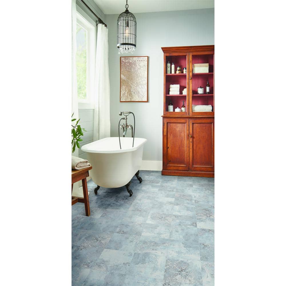 Armstrong Flooring Fox River Moonlit Night 12 x 12 Self-Adhesive Vinyl Tile
