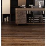 NATU Tan French Oak 3/8 in. T x 7.5 in. W Click Lock Wire Brushed Engineered Hardwood Flooring (19.4 sq.ft./case)