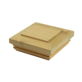 4 in. x 4 in. Hampton Flat Top Pressure Treated Pine Post Cap