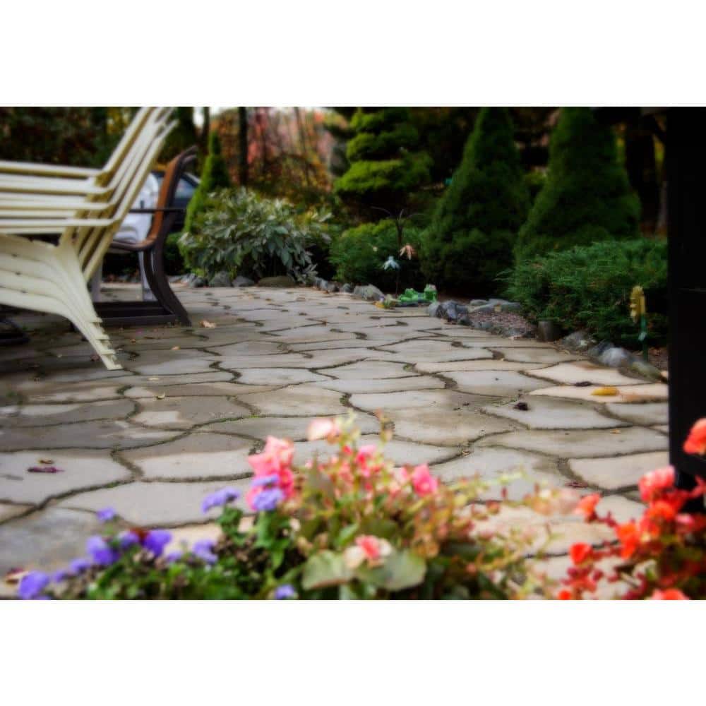 Nantucket Pavers Berkshire 13 in. x 19 in. Tan Variegated Irregular Paver Kit (60-Pieces per Pallet)