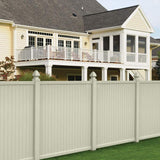 Veranda 5 in. x 5 in. Tan Vinyl Gothic Fence Post Cap