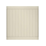Veranda Pro-Series 6ft Tan Vinyl Woodbridge Privacy Fence Panel