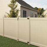 Veranda Pro-Series 6 ft. H x 8 ft. W Tan Vinyl Woodbridge Privacy Fence Panel