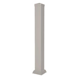 Weatherables 44 in. Vinyl Tan Railing Post Sleeve Kit