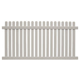 Weatherables Provincetown 4 ft. H x 6 ft. W Tan Vinyl Picket Fence Panel Kit