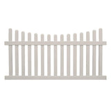 Weatherables Ellington 3 ft. H x 8 ft. W Tan Vinyl Picket Fence Panel Kit